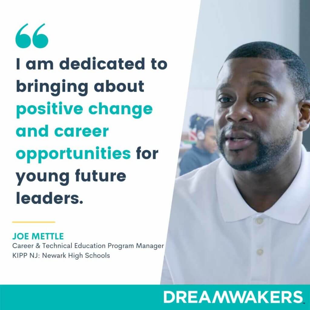 I am dedicated to bringing about positive change and career opportunities for young future leaders.