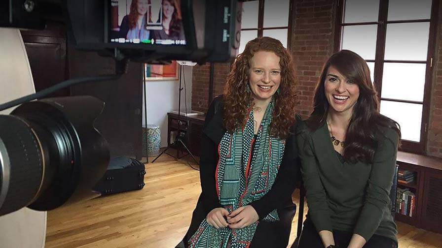 Co Founders Annie Medaglia and Monica Gray Logothetis