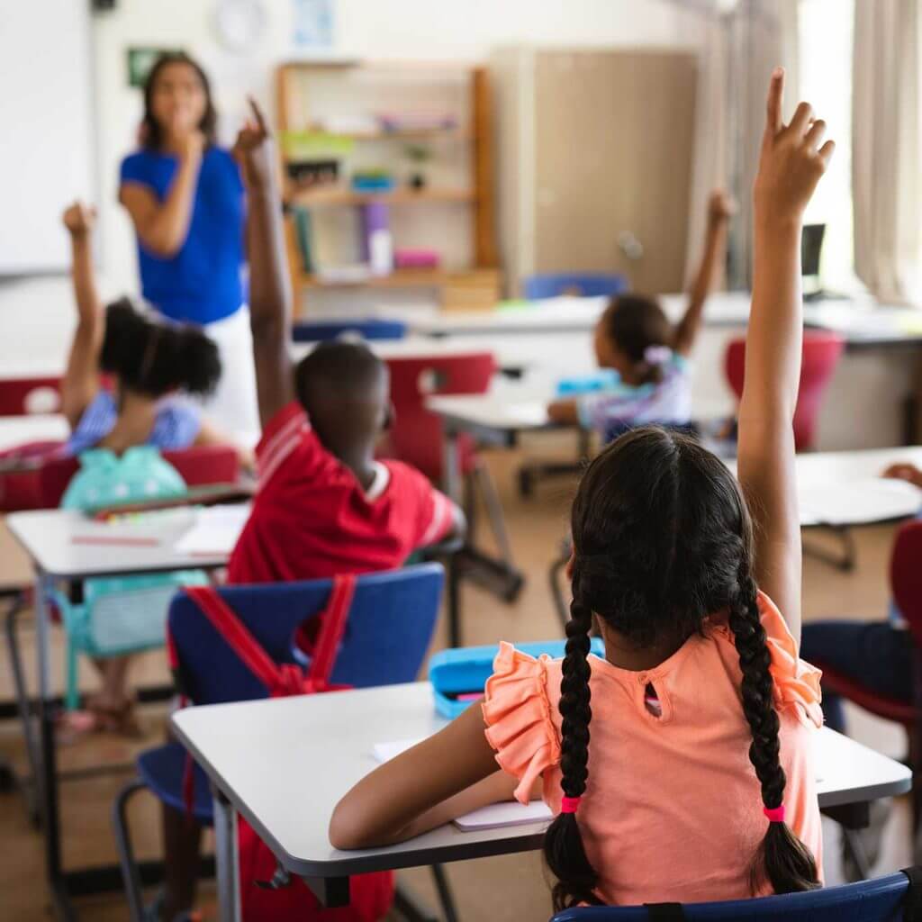 Teacher and Students